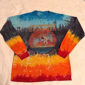 Led Zeppelin US Tour 1975 Tie-Dye T-shirt